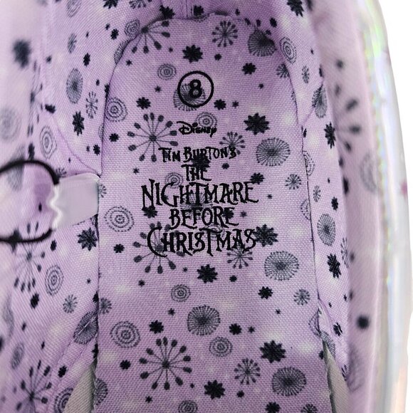 Disney The Nightmare Before Christmas Jack and Sally Slip-on Sneakers NWT - Picture 3 of 16